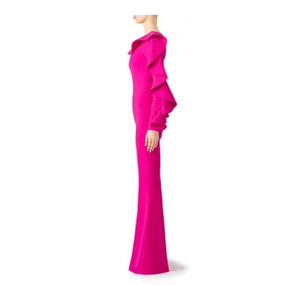 Christian Siriano
Fuchsia Ruffle Jumpsuit - Picture 3 of 4